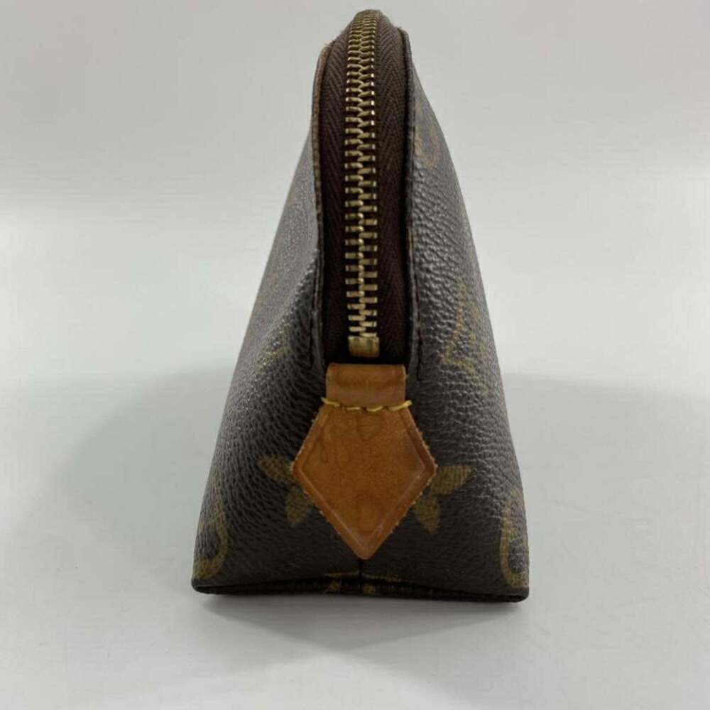 LOUIS VUITTON Authentic Brown Monogram Pochette Mini Bag - Picture 8 of 10